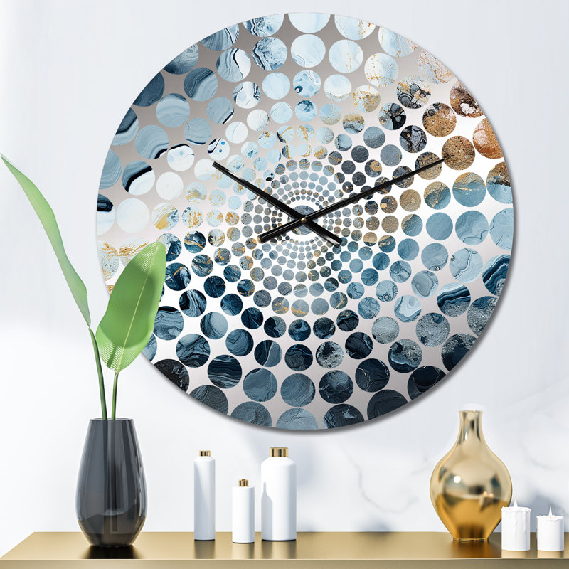 Ruthan - Horloge murale formes abstraites, Petit