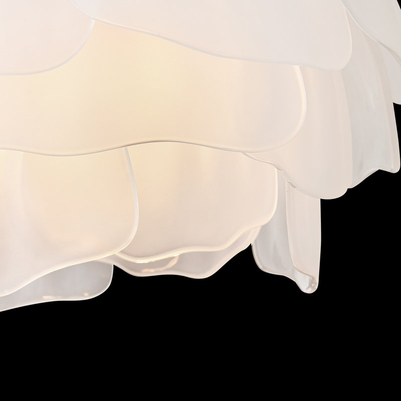 Fantine 7 - Light Chandelier, White