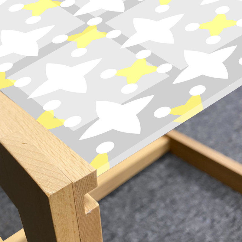 Isabella-Rae Trestle Coffee Table, 40cm H x 46.5cm W x 62cm D