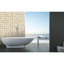 Carreau de mosaïque pour mur et piscine à bord droit en verre et pierre 12 po x 12 po New Era-36910384
