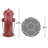 Vintage Metal Fire Hydrant Statue