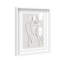 Dessin au trait noir et blanc de Her II - peinture à cadre flottant-66777424-66777423