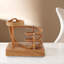 Art cinétique, mouvement perpétuel, machine, ornement, bureau, non-roulement, balle, jouet, science, physique, gadget, décoration de bureau, grain de bois