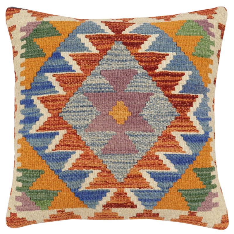 Housse et insert de coussin carré 100% laine