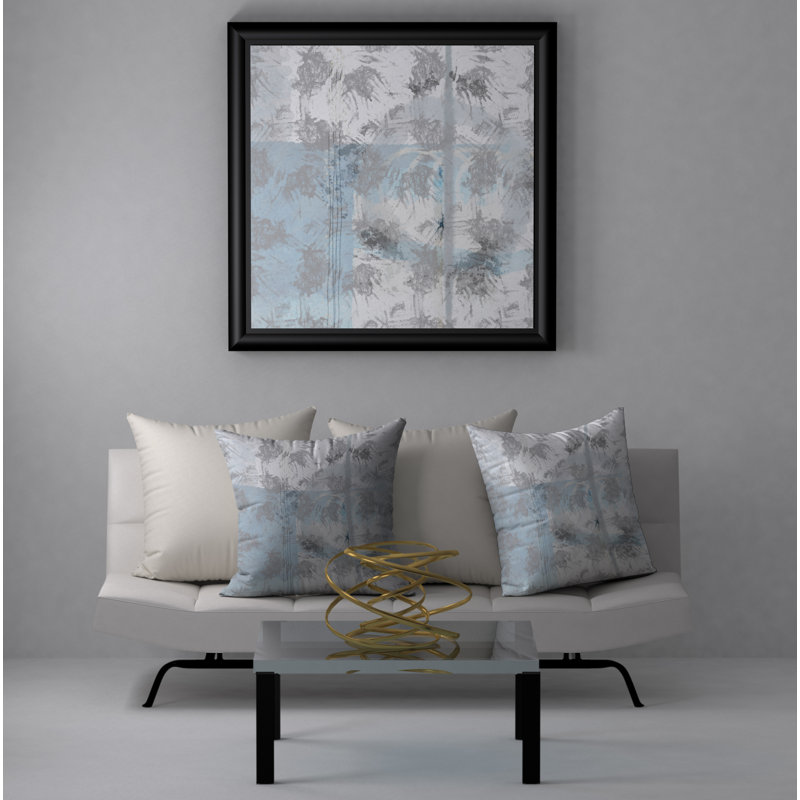 Housse et insert de coussin carré charmant, 18" x 18"