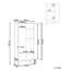 Catherene 2 -Door 4 -Shelf Storage Cabinet