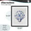 Impression Funky Toile Seashell encadrée sous verre, design par lettré et doublé-1959025330-1959025328