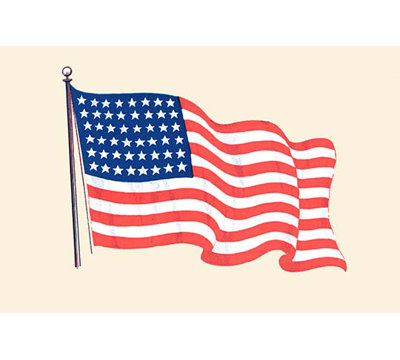 Le drapeau américain-impression d’art graphique