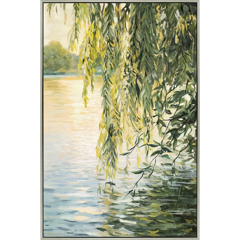 Willow Whisper Canvas Wall Art