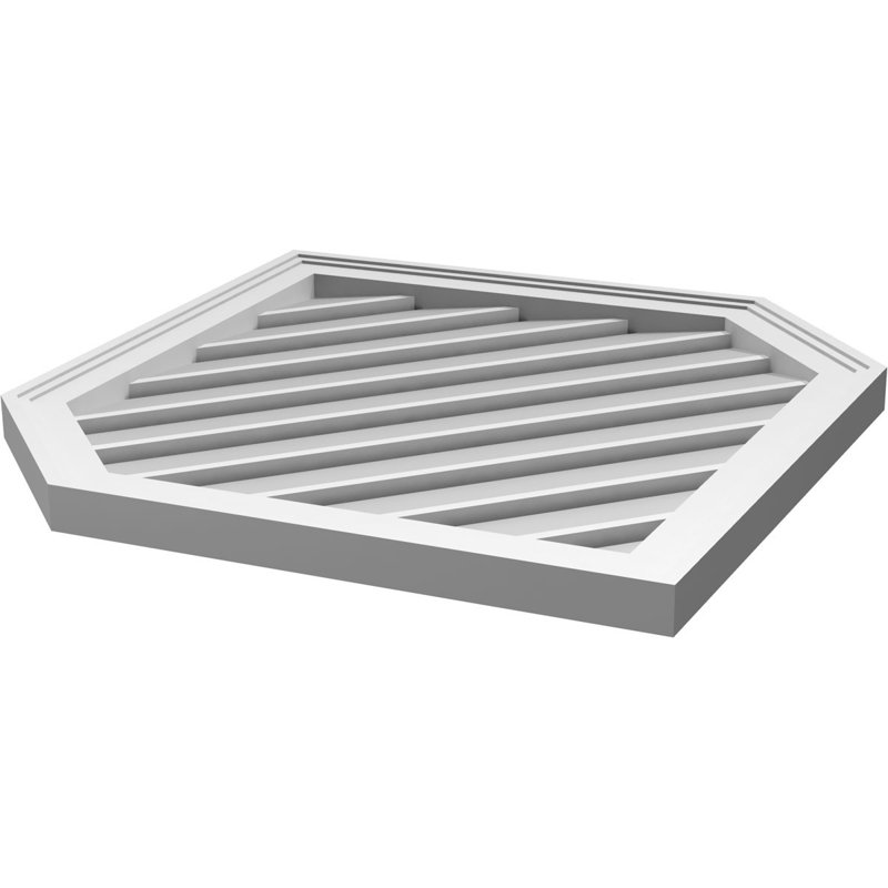 Bouche verticale verticale à hauteur réglable 11/12 po, H 34 po x l 28 po x P 1,5 po