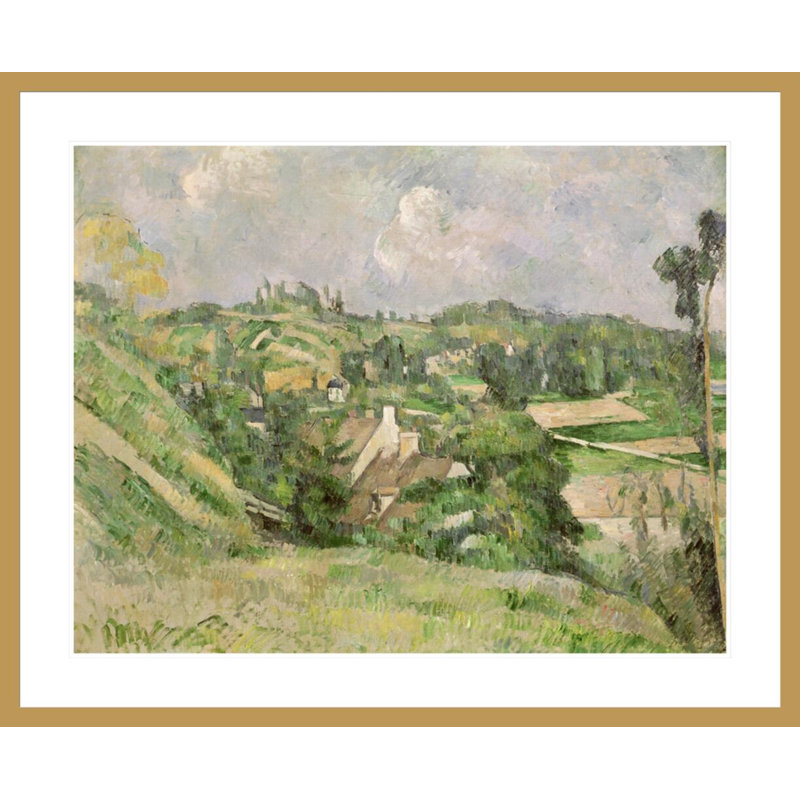 Paul Cézanne - estampe numérique encadrée, H 33,5 po x l 40,87 po