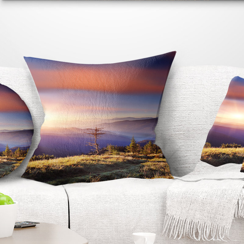 Housse de coussin carré et insert, 18 po x 18 po