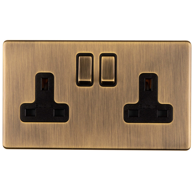 Wall Mounted Socket, Antique