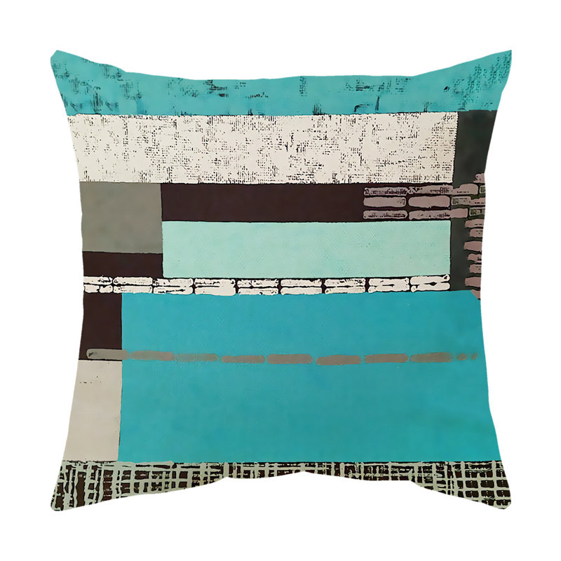 Karolinka Abstract Square Cushion Cover