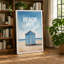 Solitary Beach Hut Coastal - Wrapped Canvas-1006107707-1006107706