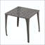 Table d'appoint d'extérieur en aluminium coulé 18 po avec grillage complexe KAI