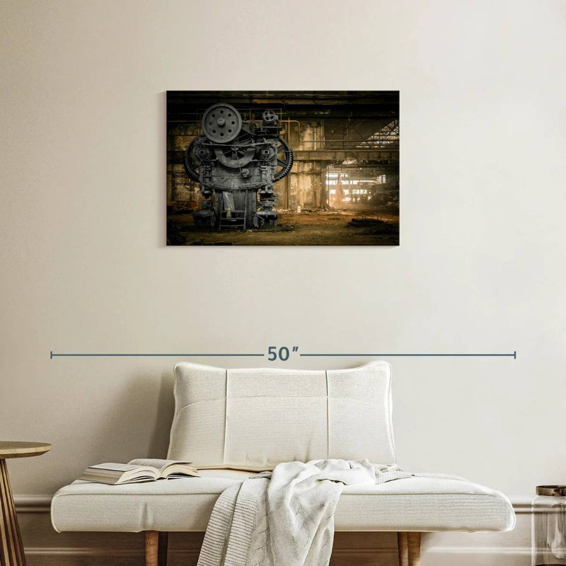 Lilie Abandoned Metallurgical Factory, 20" H x 30" W