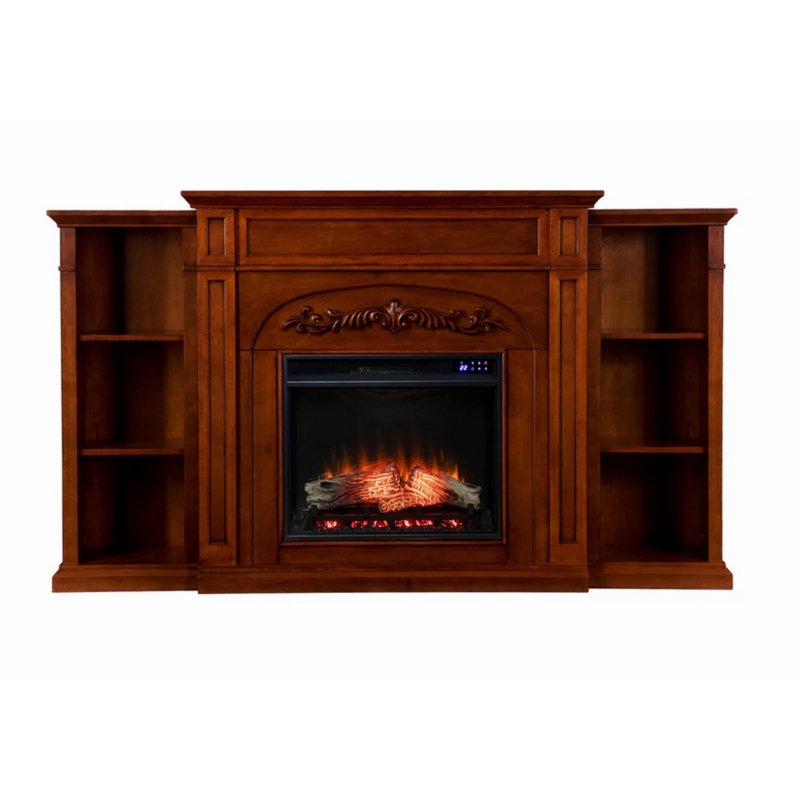 Meuble télé avec foyer à écran tactile