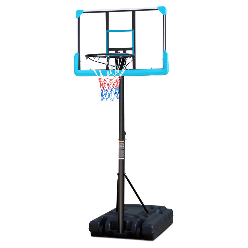 Cerceau de basketball portatif dans le sol