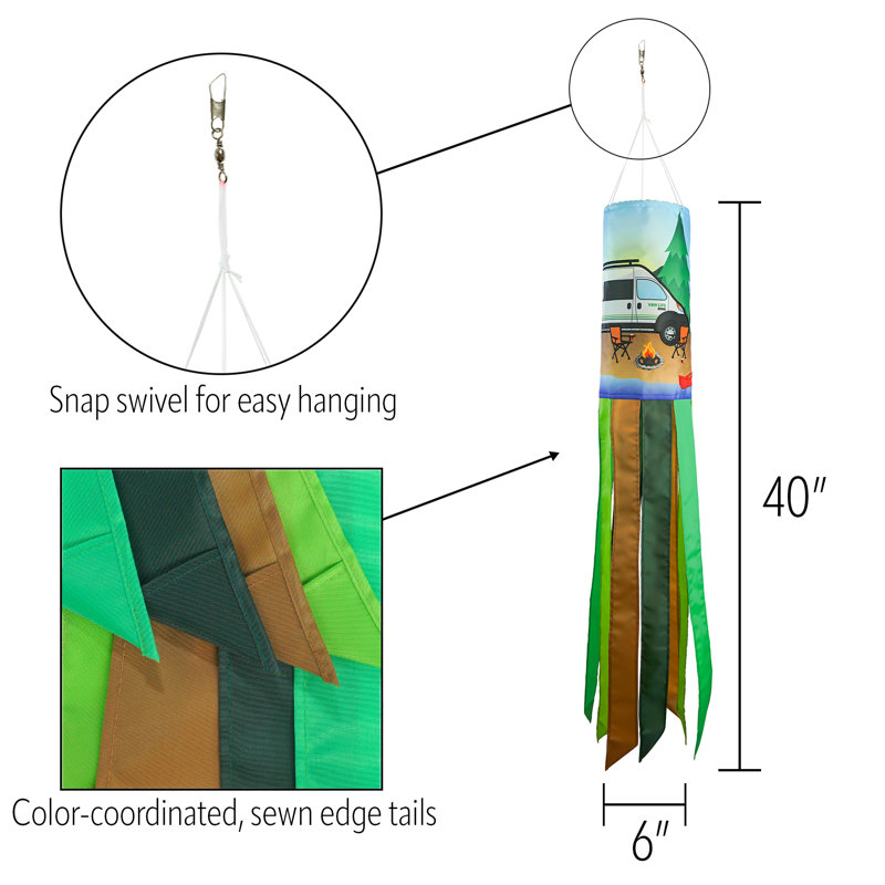Van Life 40" Inspiration Windsock