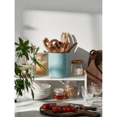 7.2" Kitchen Utensil Holder, Extra Large Farmhouse Utensil Holders