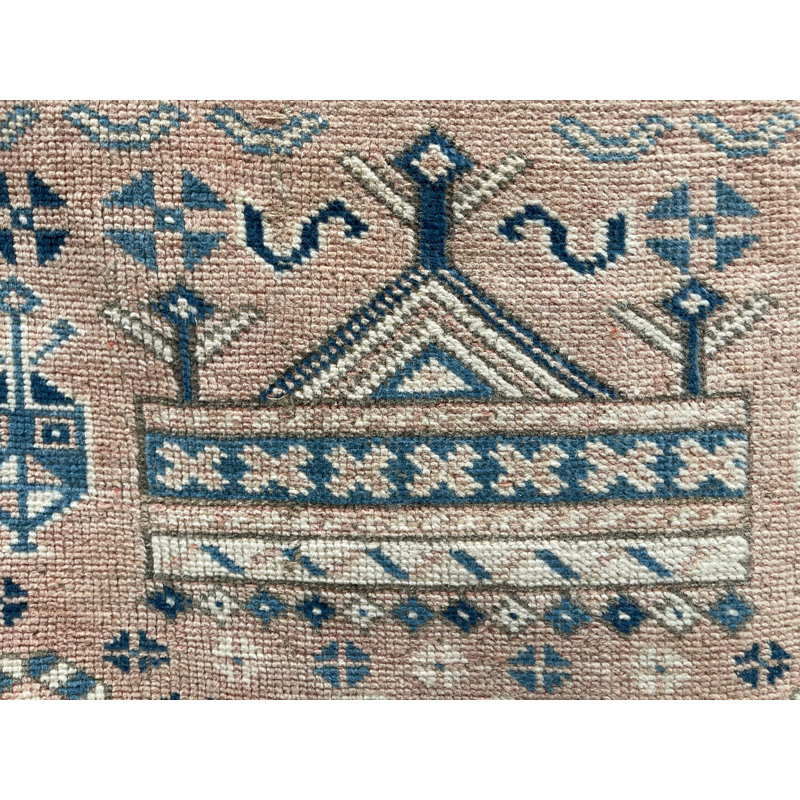 Tapis rose Classic Patchwork 35,8 x 192,9 pouces