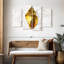 «Shell On Marble», ensemble de 4 reproductions sur toile par Anna LuxArt-936440775