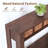 Farmhouse Wooden Console Sofa Table with 2 Drawers & Open Storage Shelf for Entryway Living Room-1788938693