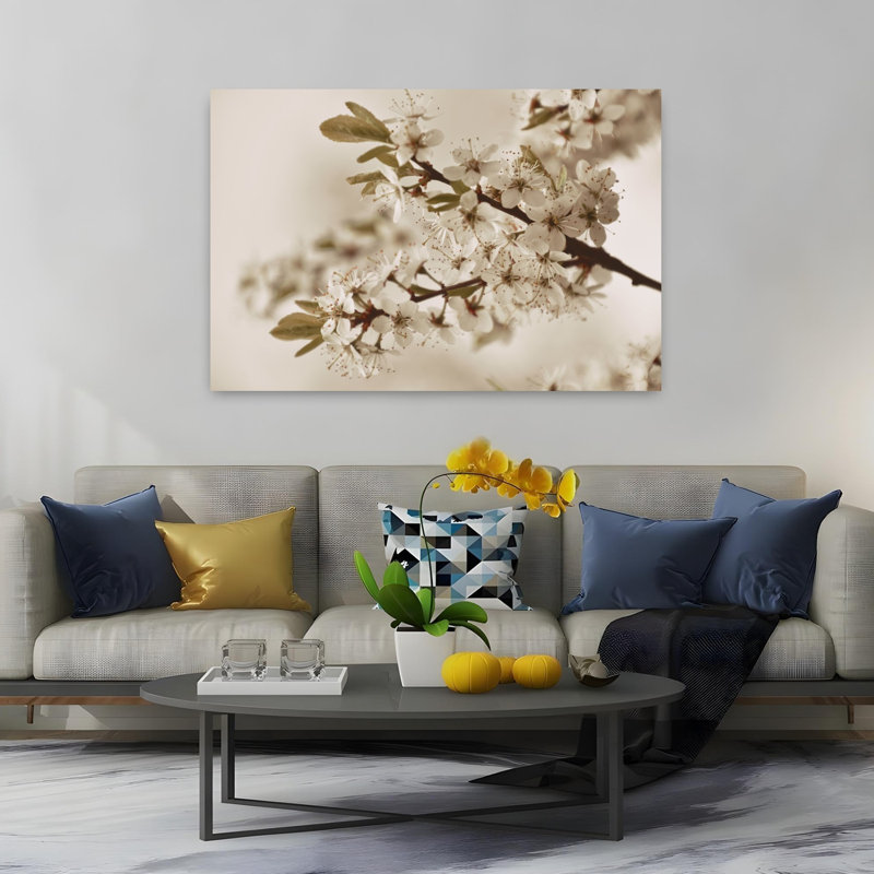 Soft White Blossoms by Christina Sillen - Wrapped Canvas Print, 121.92 cm H x 81.28 cm W