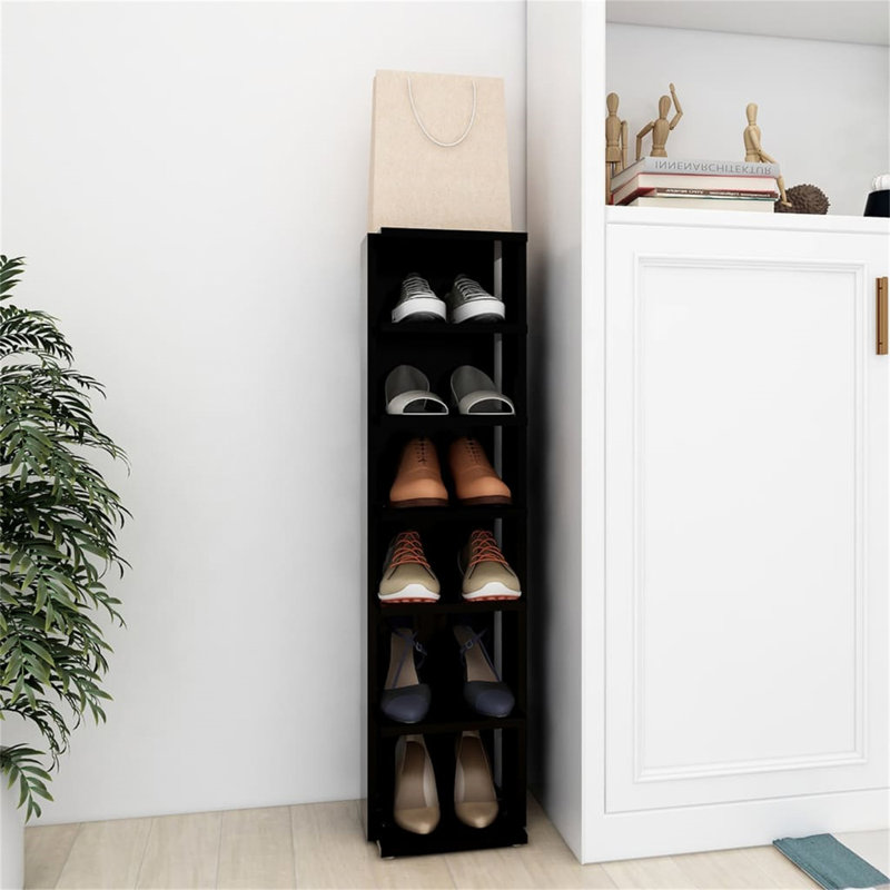 Shoe Storage, Concrete Grey, 102 cm H x 54 cm W x 27 cm D