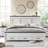 Robincroft Farmhouse Bed Frame With 52" Headboard Wood Platform Bedframe With Storage Drawers-655811225-619276910
