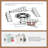Vintage Foldable Fully Automatic Mahjong & Dining Combo Table with Casters for Chinese Rules