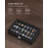 Lockable 24-Slot Rectangle Watch Box