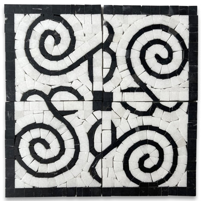 5" x 13" Marble Mosaic Sheet Wall Floor Use Tile