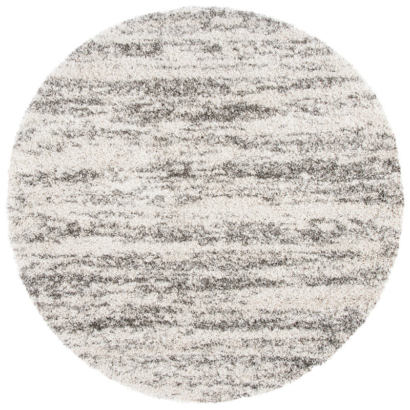 Hasan Shag Performance Rug, Round 7'