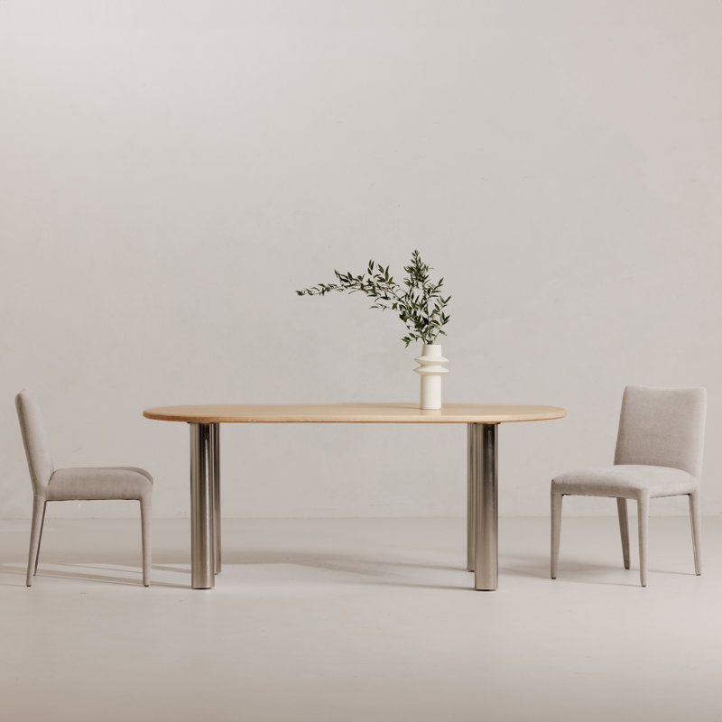 Astyn 73.5" Marble Iron Dining Table