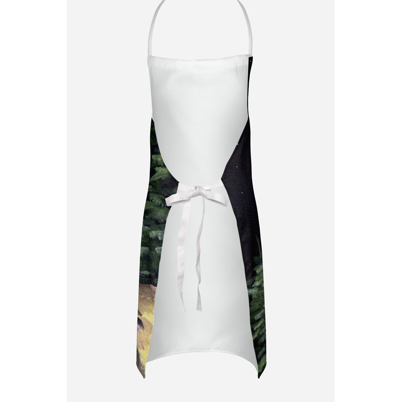 No Pattern Bib Apron