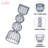 12'' H Metal Tabletop Candlestick-1578651529