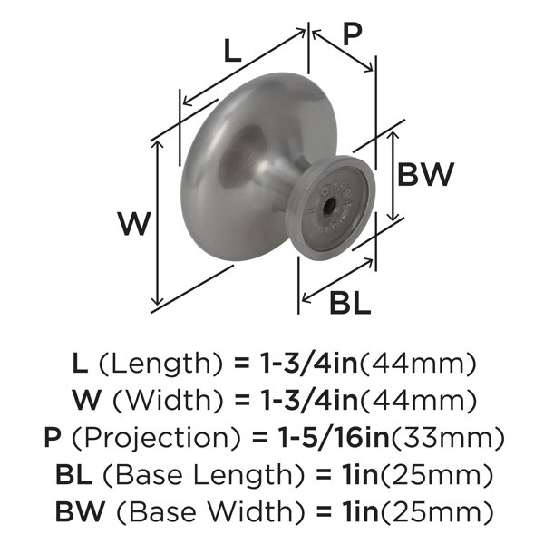 Dimensions du produit