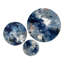 «Blue Guardian» par 3 panneaux muraux abstraits