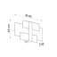 Celia Flush Mounted Sconce