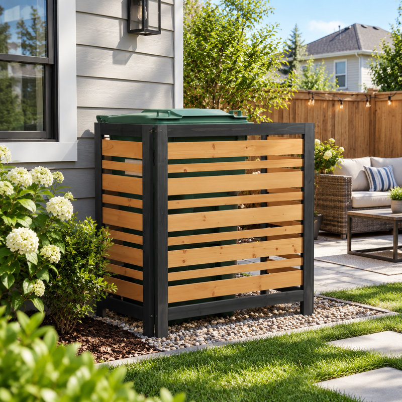 Panneau d'intimité en bois massif Premium Premium, 3 panneaux