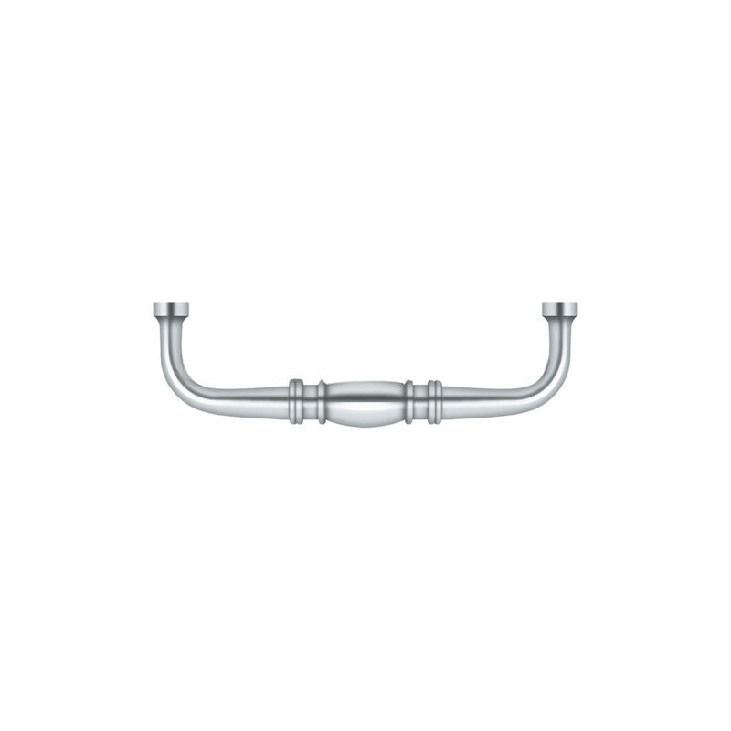 Colonial Bar / Handle Pull, Polished Chrome