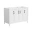 Meuble-lavabo pliable 48 po avec cadre en bois massif, à verrouillage rapide-130905306