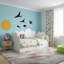 Décoration murale 5 oiseaux en métal