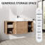 Meuble-lavabo mural simple 48 po avec lavabo en céramique-1292049015-1292049013