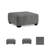 Deaysha Oversized Accent Ottoman