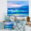 «Blue Waves Breaking At The Beach II», peinture sur toile-59282151-59523634