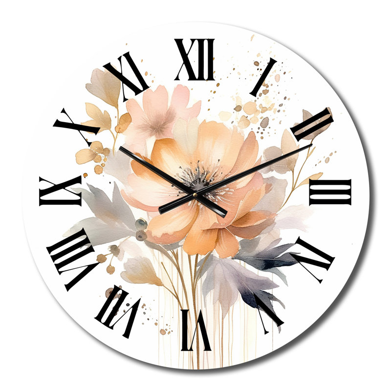 Horloge murale Coral, Moyenne