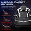 Fauteuil inclinable de jeu avec repose-pieds et support lombaire RESPAWN 900-139327733